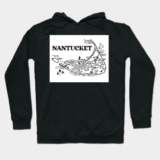 Nantucket Map Hoodie
